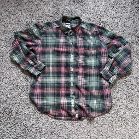American Eagle Ahhmazingly Soft Flannel Boyfriend Fit Medium - Picture 1 of 10